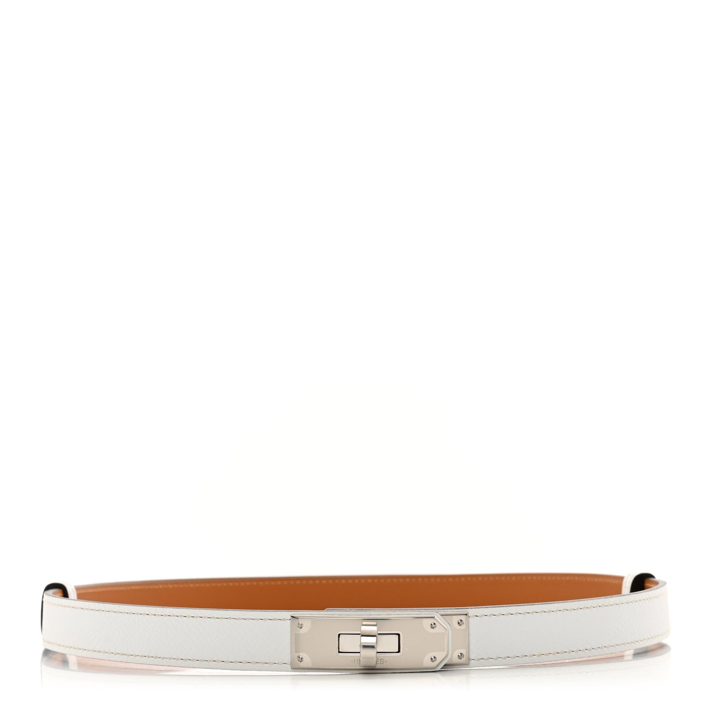 Epsom Kelly Belt White