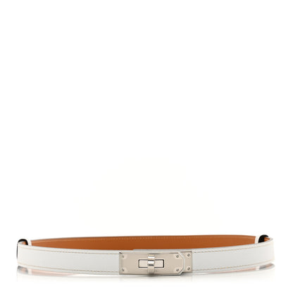Hermes Epsom Kelly Belt White 1 of 5