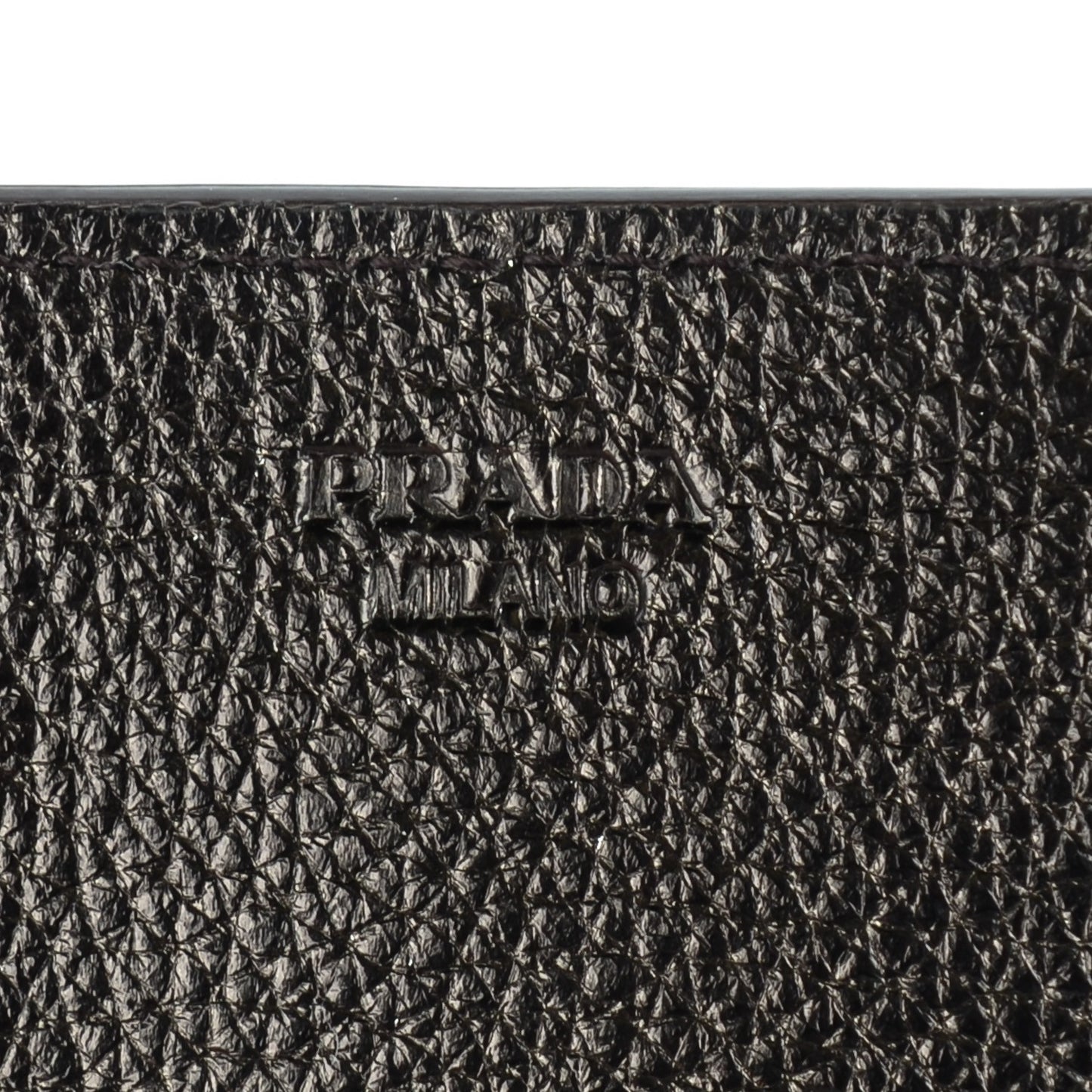 Vitello Daino Antik Continental Flap Wallet Piombo