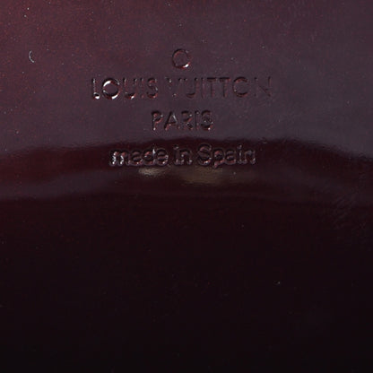 Louis Vuitton Patent Sobe Clutch Amarante 6 of 7