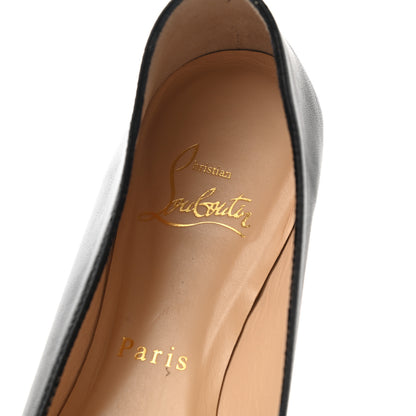 Christian Louboutin Shiny Nappa Ballalla Flats 38 Black 7 of 7