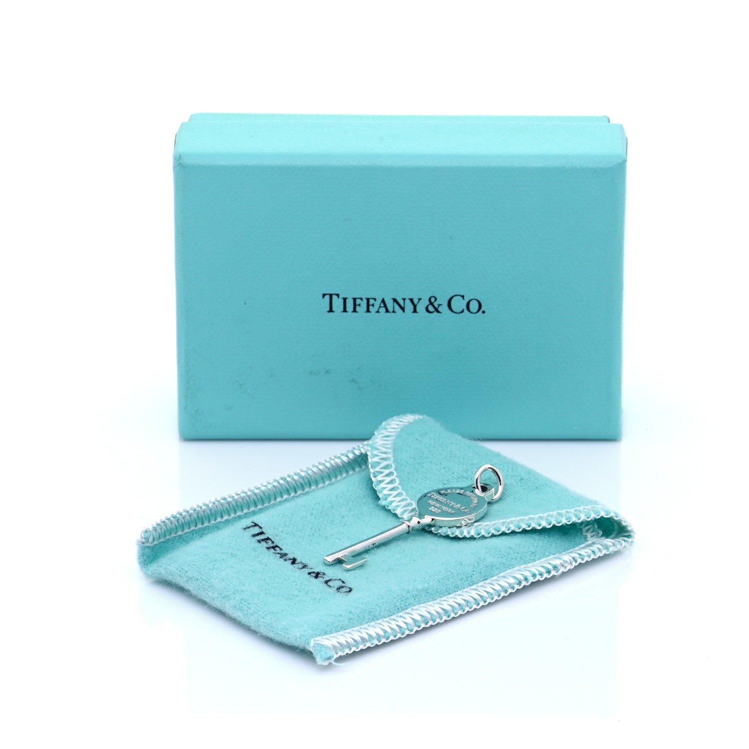 Tiffany Sterling Silver Return To Tiffany Key Pendant 4 of 4