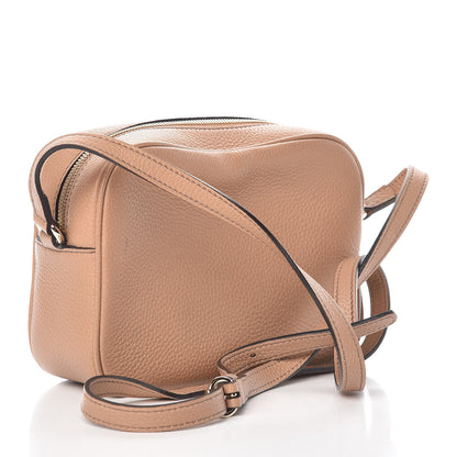Gucci Pebbled Calfskin Small Soho Disco Bag Rose Beige 3 of 11