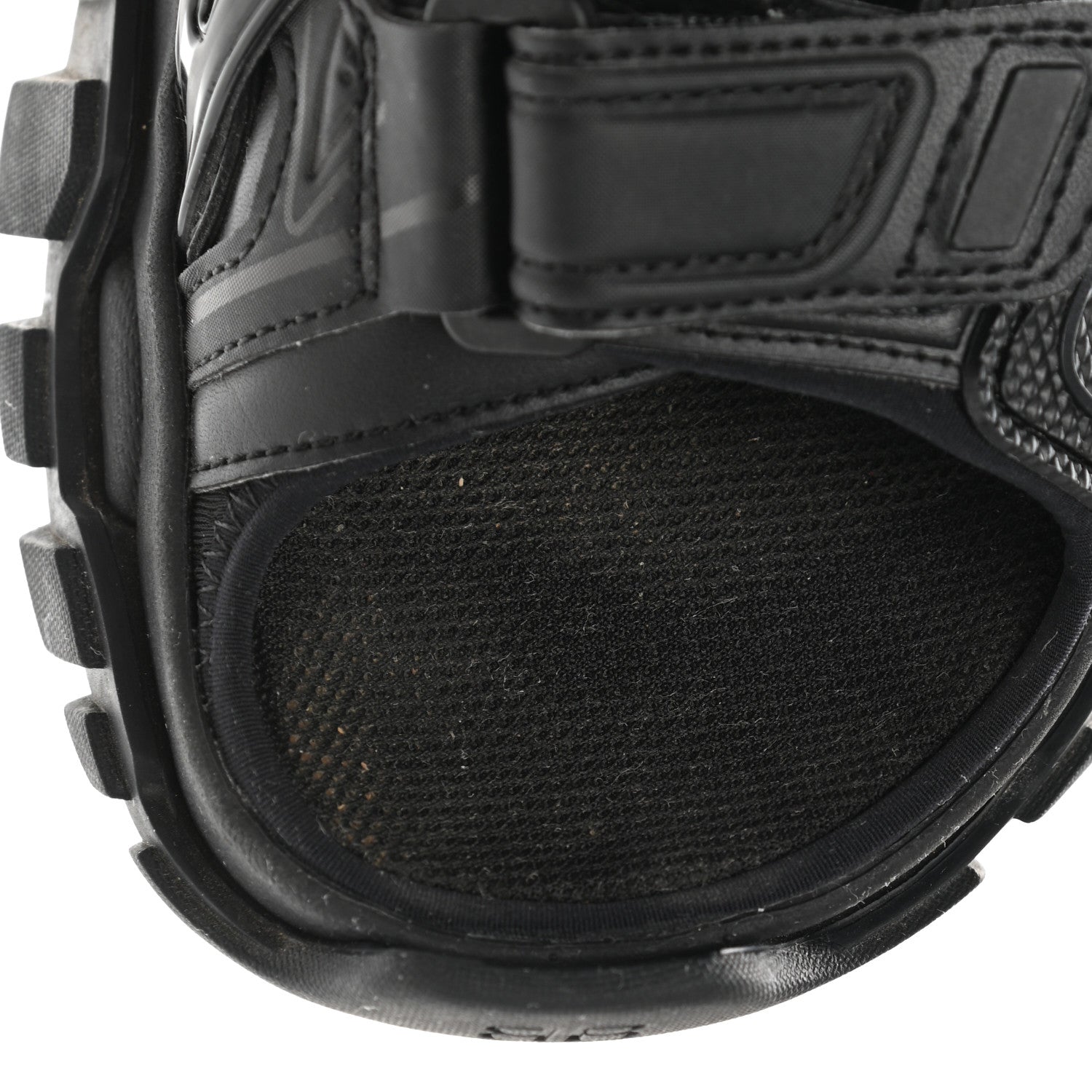 Balenciaga Neoprene Rubber Womens Track Sandals 35 Black 11 of 20
