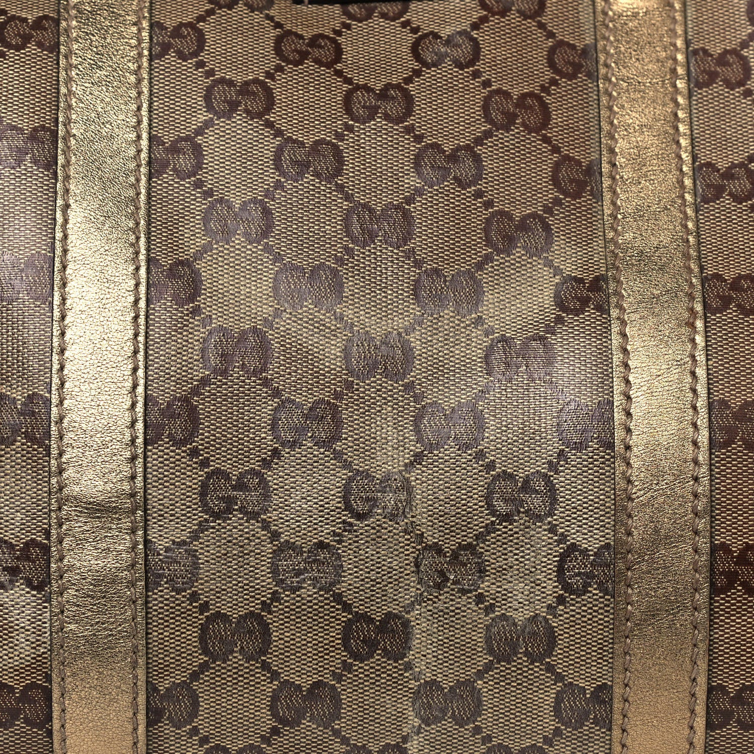 Gucci Crystal Monogram Medium Joy Boston Bronze 9 of 18