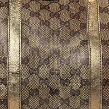 Gucci Crystal Monogram Medium Joy Boston Bronze 9 of 18