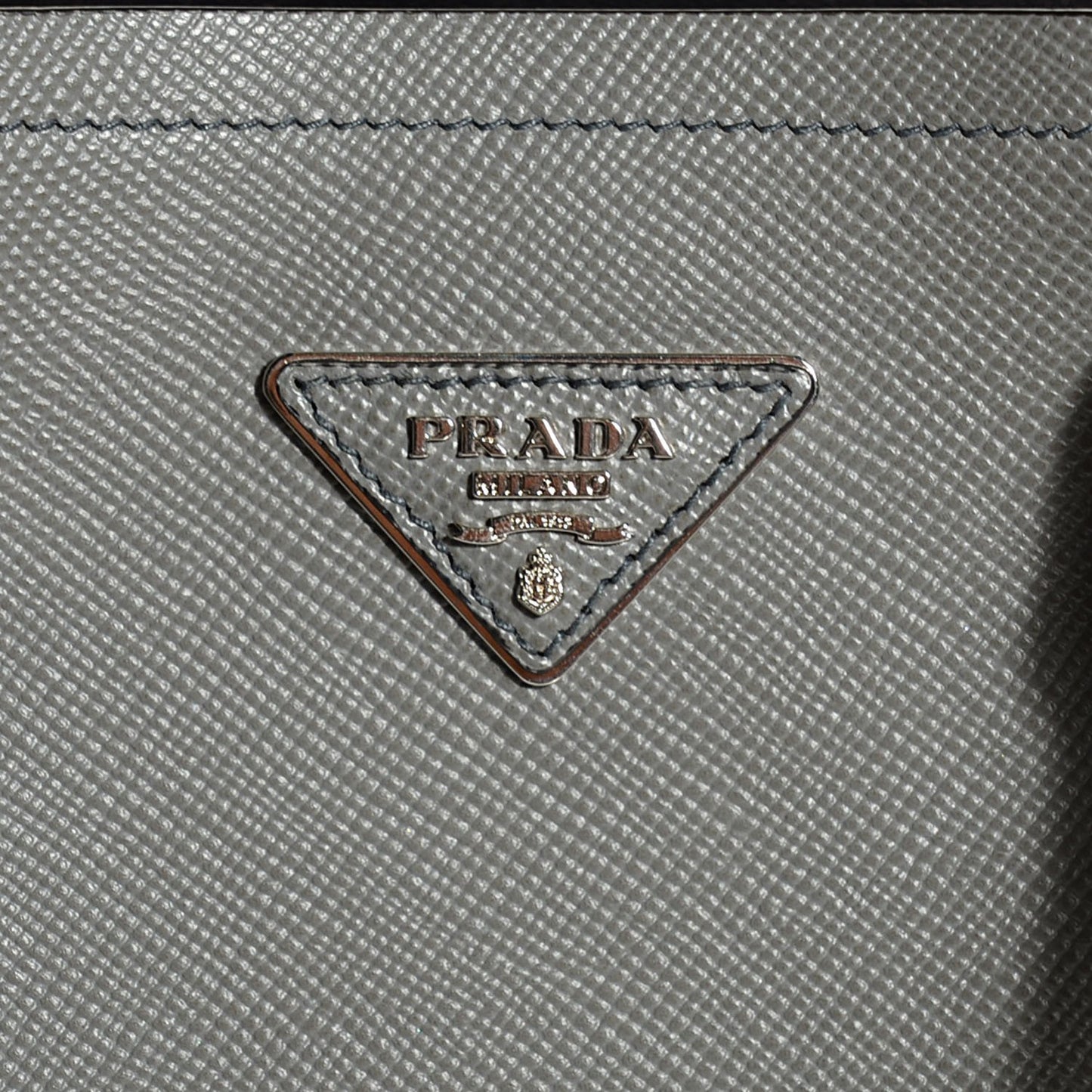 Saffiano Cuir Medium Double Handle Tote Marmo