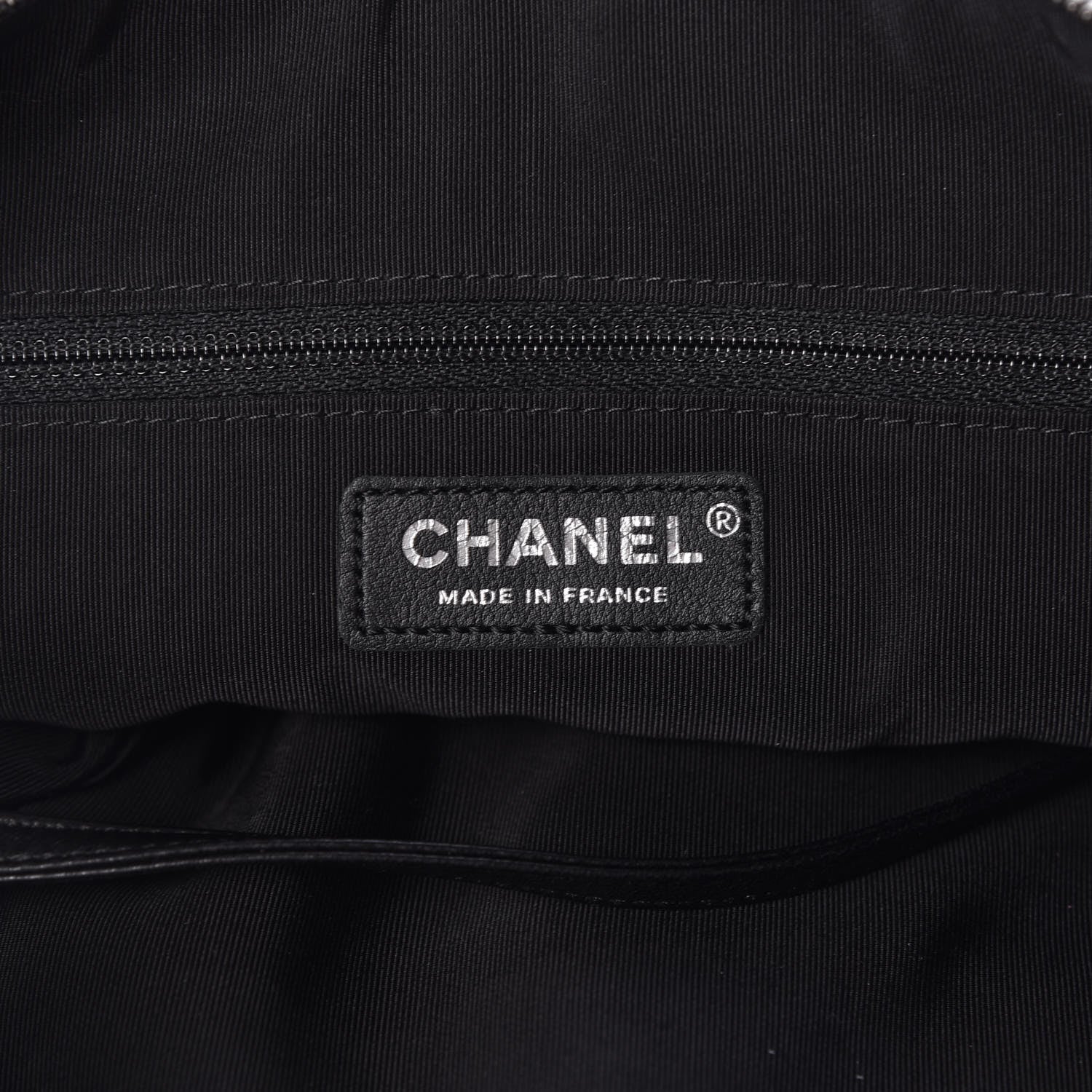 Chanel Lambskin Tweed Small Girl Bag Multicolor Black 6 of 9