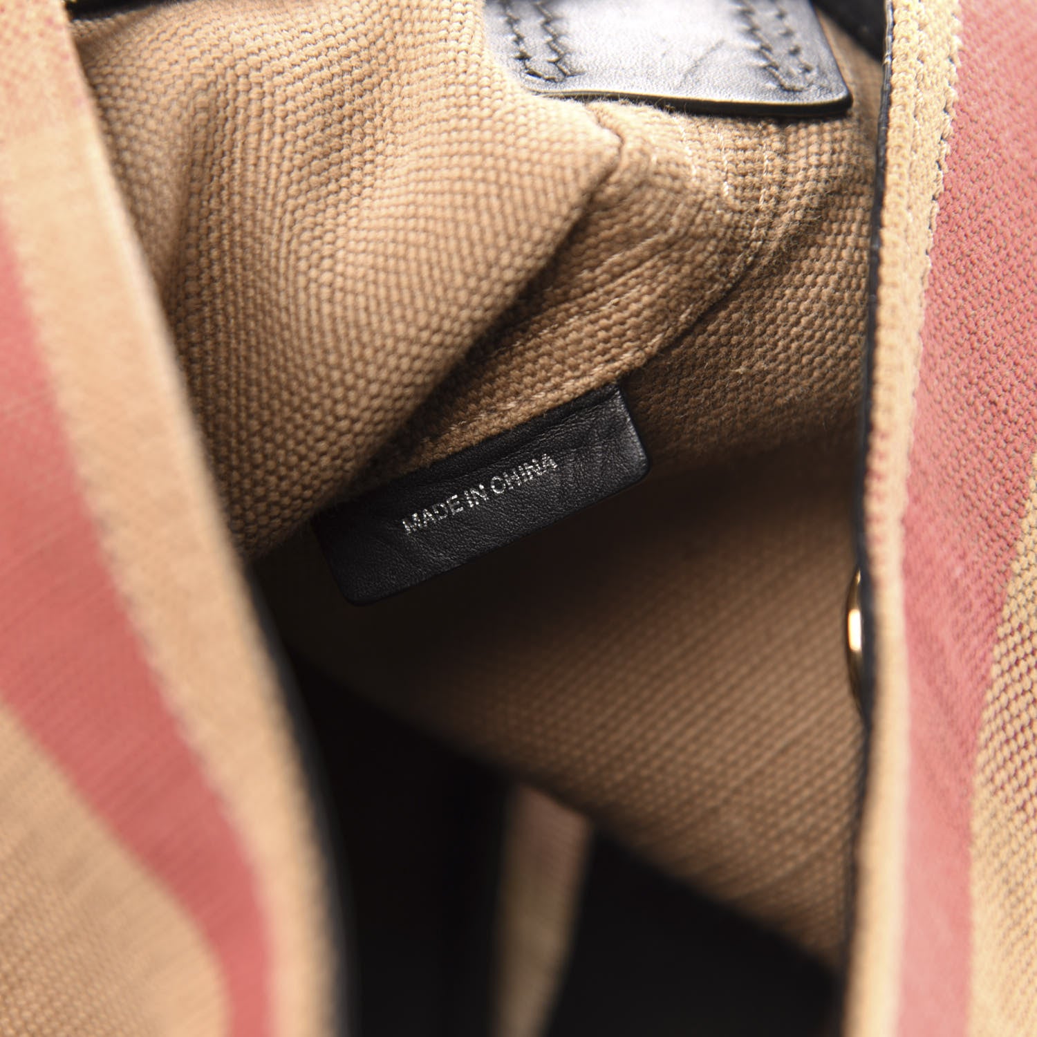 Burberry Canvas Mega Check Mini Ashby Tassel Crossbody Black 7 of 13