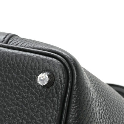 Hermes Taurillon Clemence Picotin Lock 18 PM Black 11 of 12