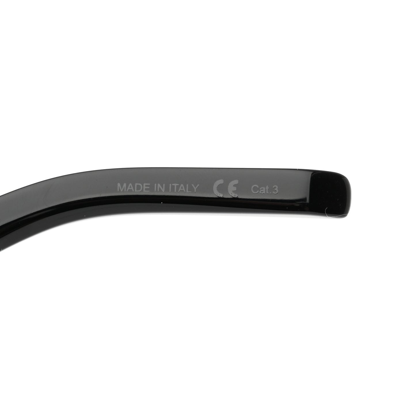 Acetate Flat Top Sunglasses SL1 Black