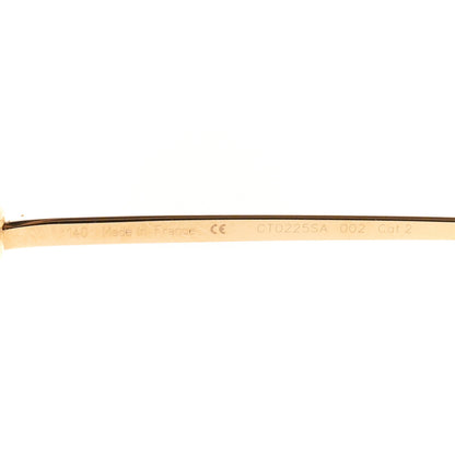 Cartier Metal Trinity Sunglasses CT0225SA Gold Silver 5 of 8
