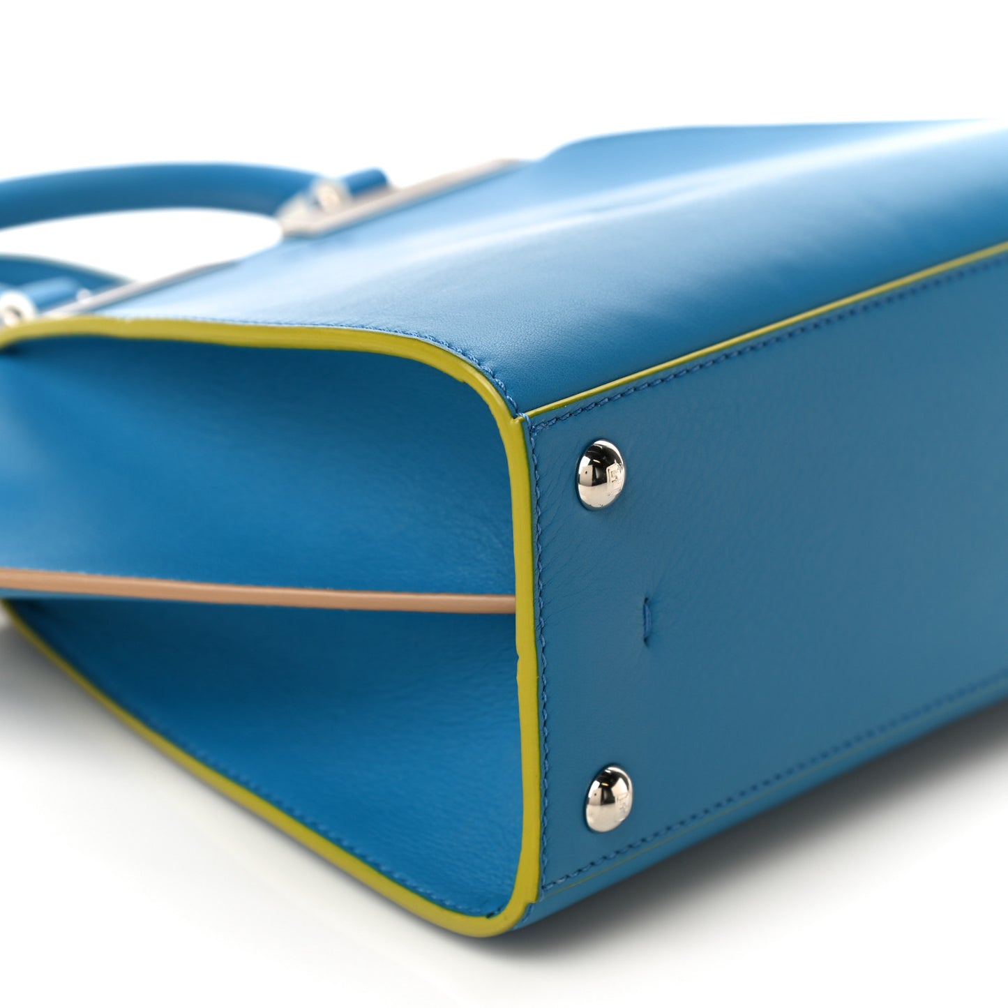 Vitello Dolce Mini 3jours Tote Blue Royal