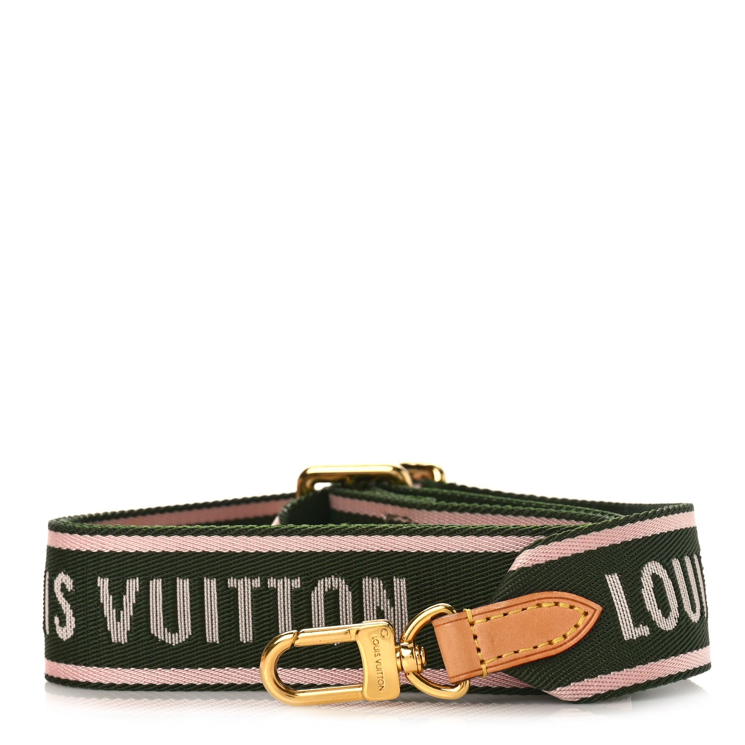 Louis Vuitton Nylon Bandouliere Shoulder Strap Kaki 1 of 4