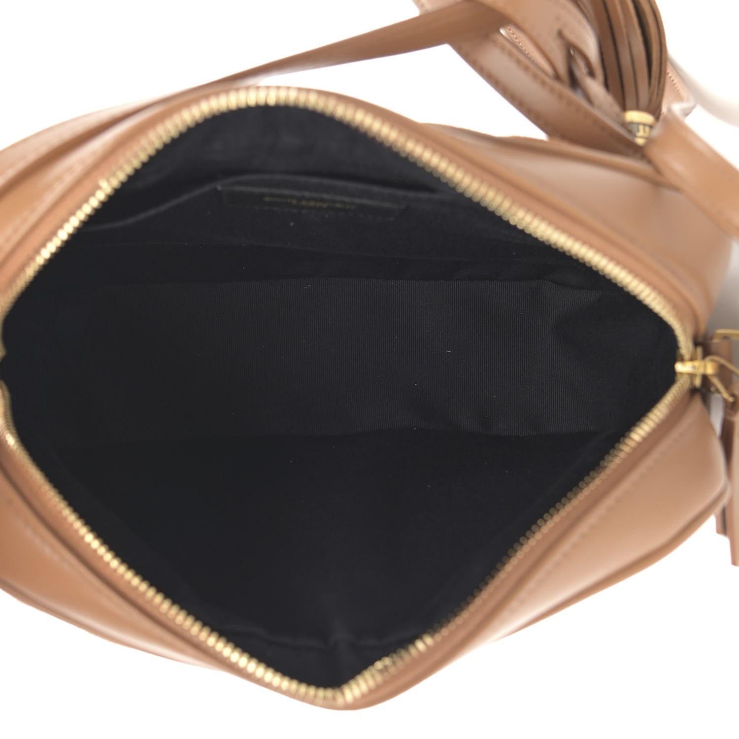 Saint Laurent Suede Matelasse Monogram Lou Camera Bag Cinnamon 5 of 10