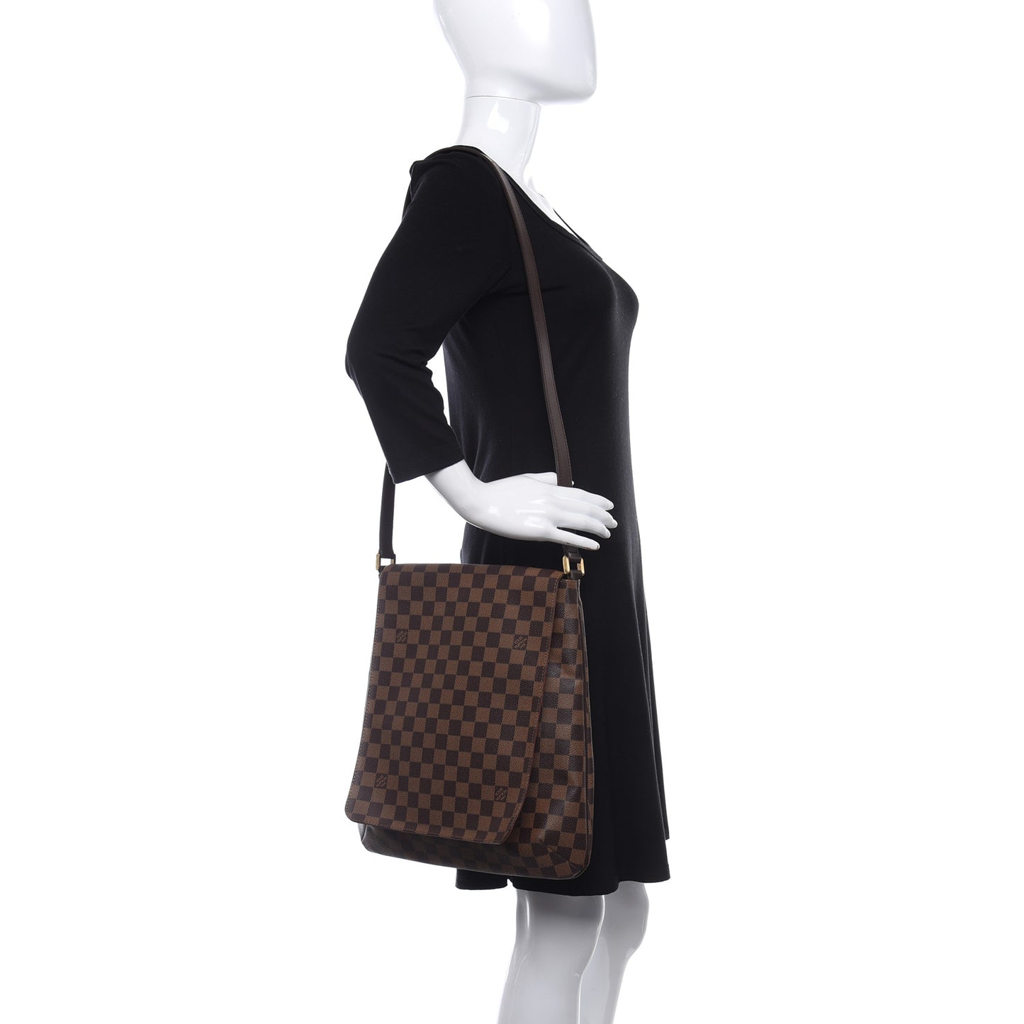 Damier Ebene Musette GM