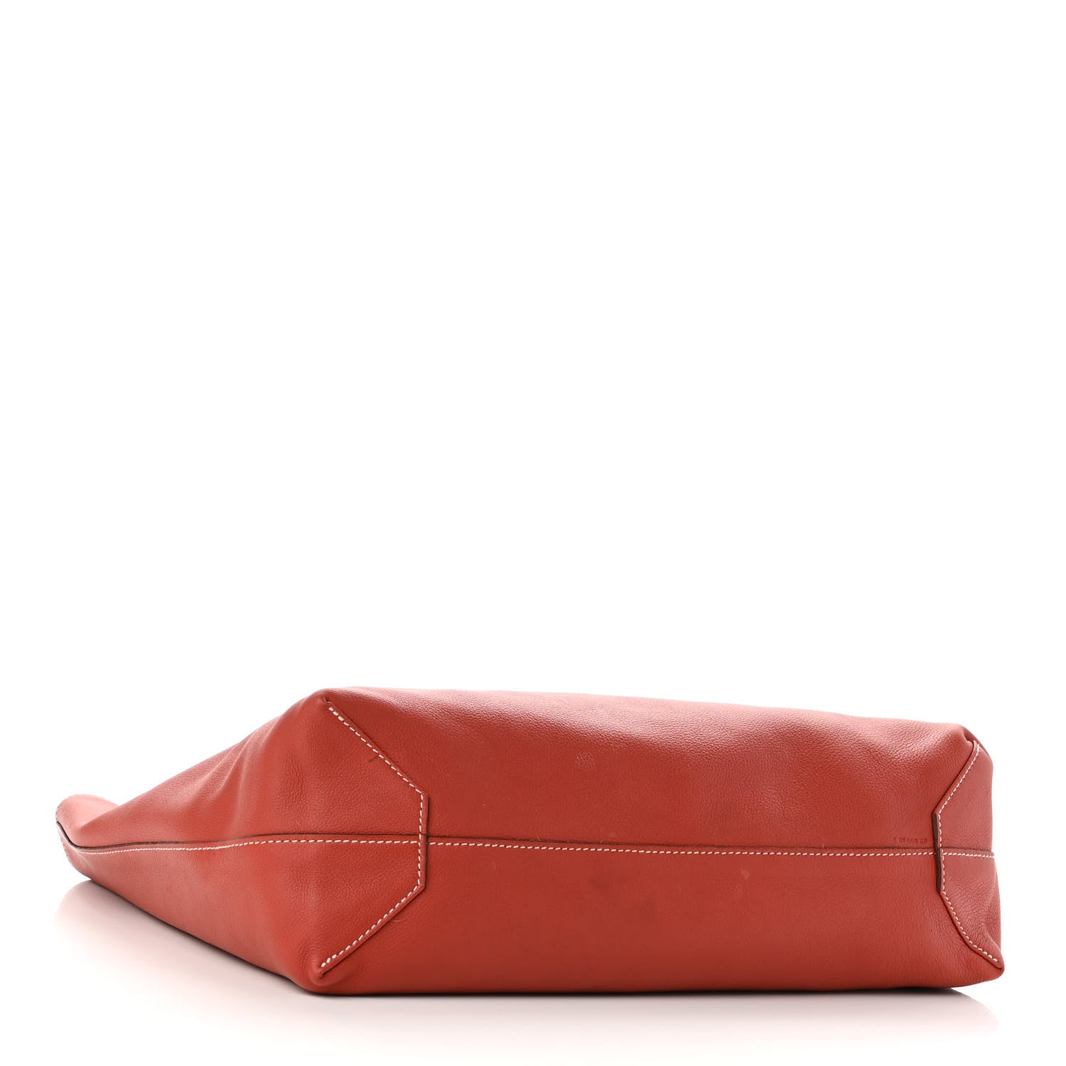 Hermes Taurillon Clemence Double Sens Reversible Tote Sanguine Rose Jaipur 6 of 14