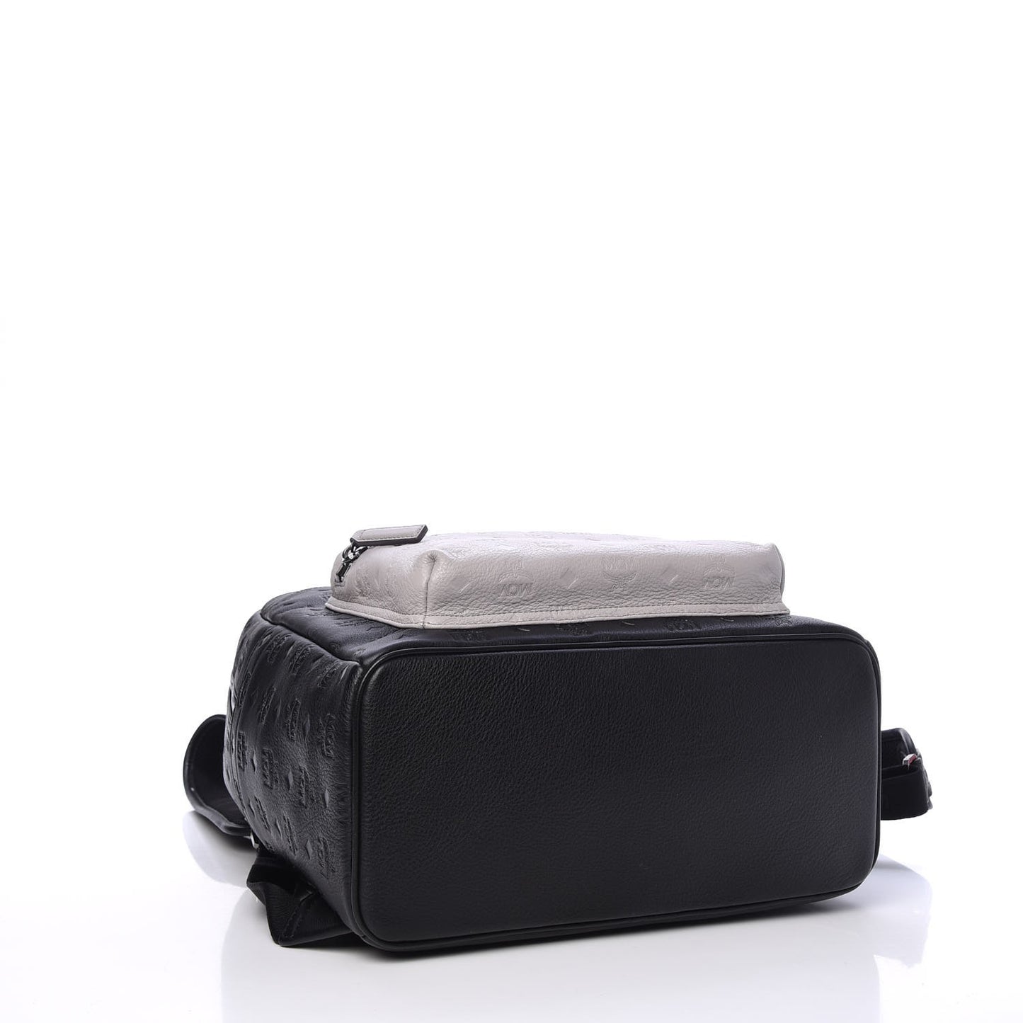 Calfskin Ottomar Medium Two Tone Monogram Backpack Black