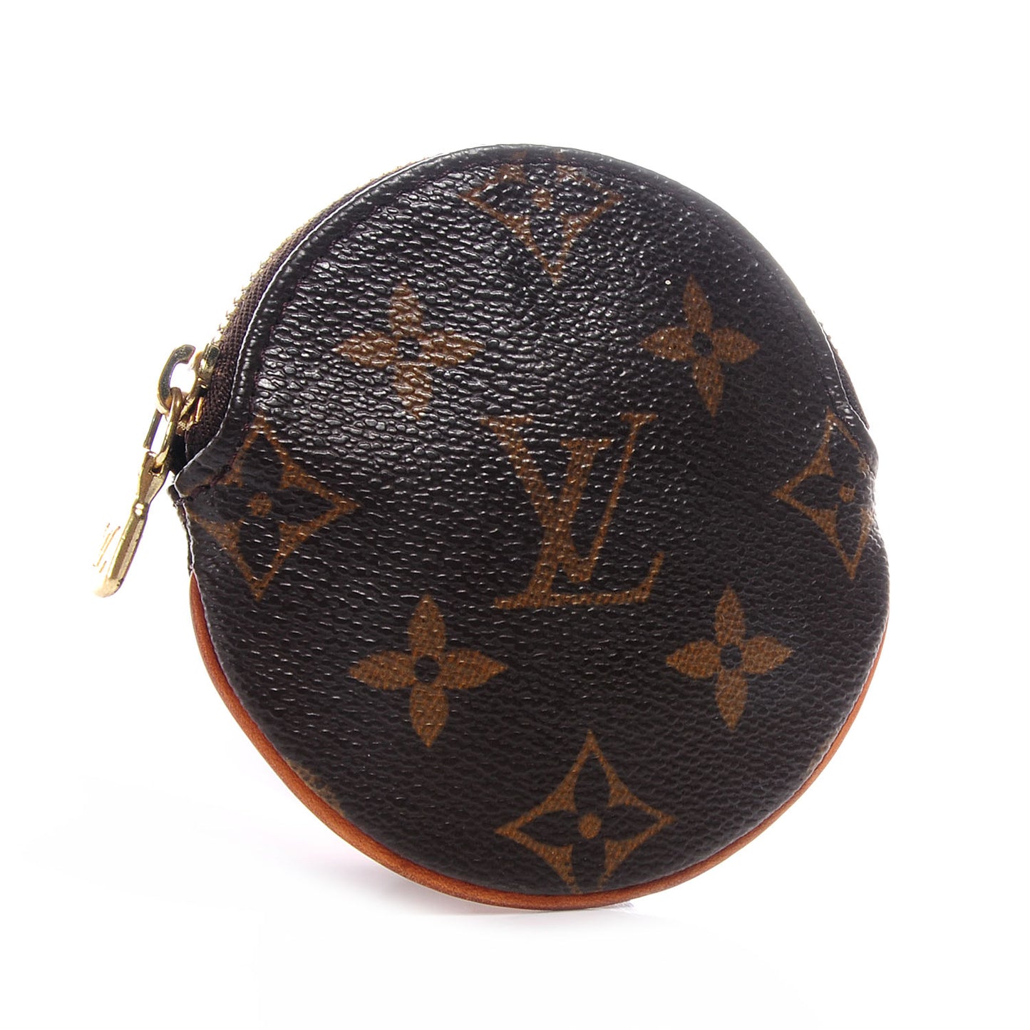 Monogram Round Coin Purse