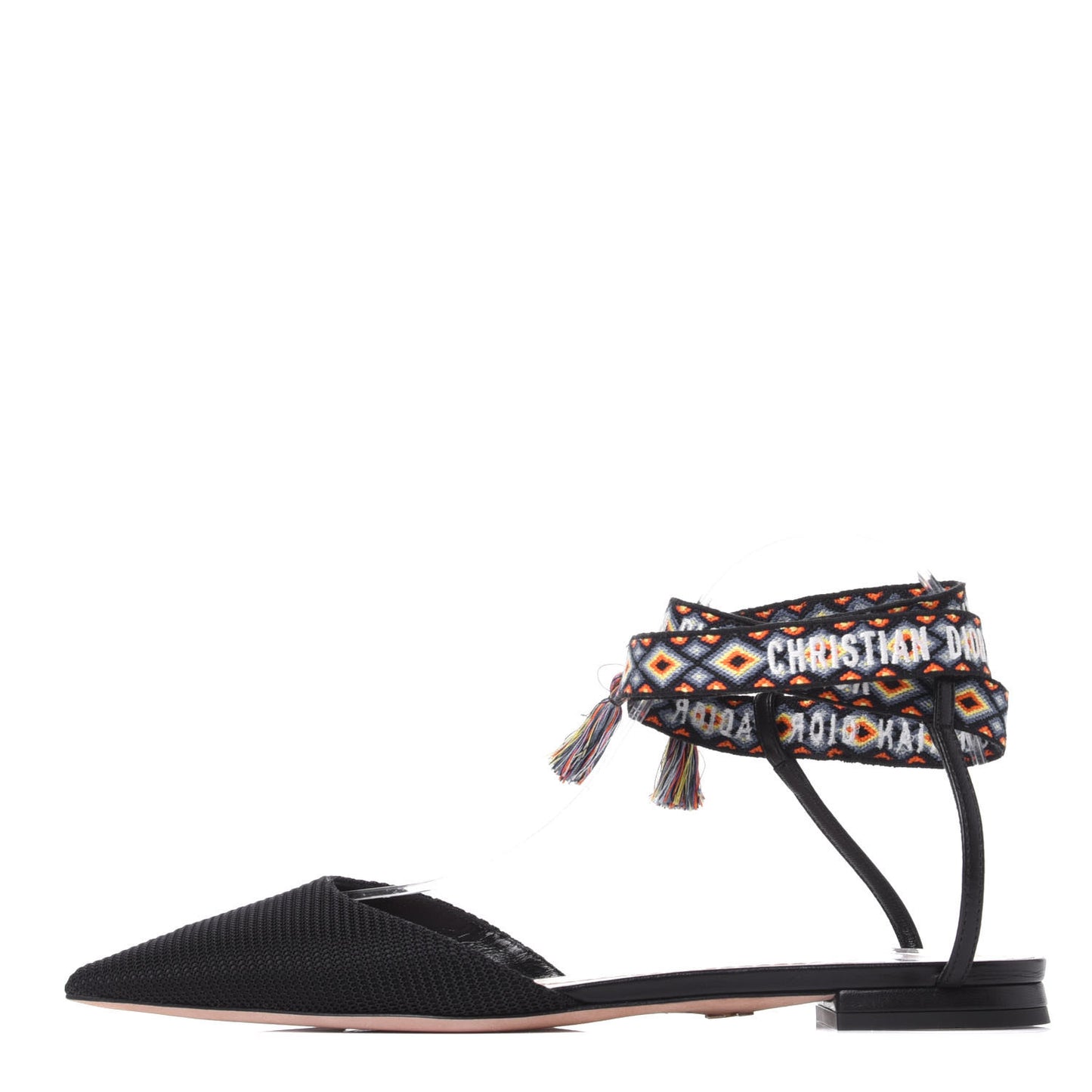 Fabric J'adior IT Flat 37.5 Black Blue