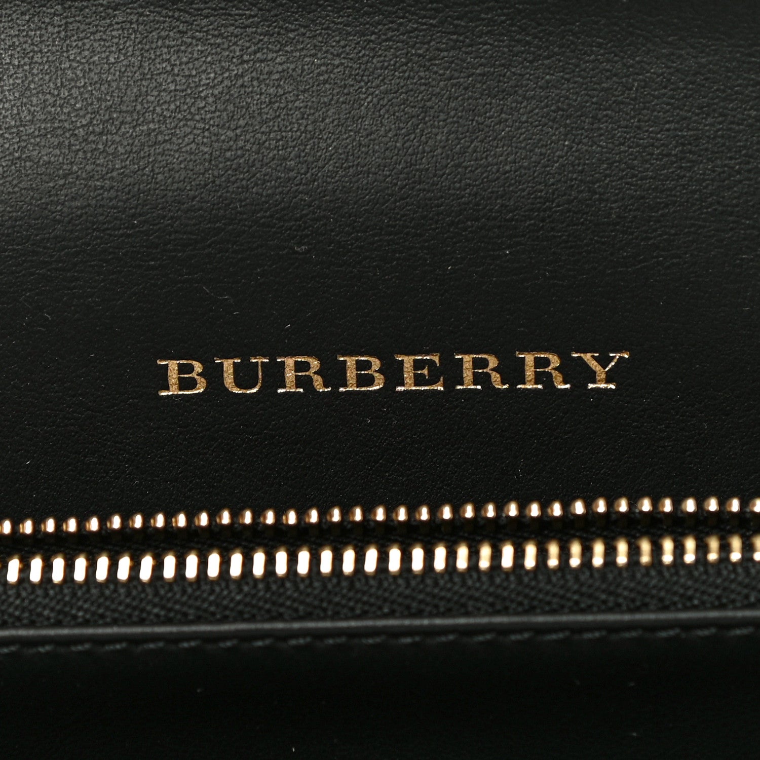 Burberry Grainy Calfskin Bridle Small Madison Buckle Bag Tan Black 4 of 9