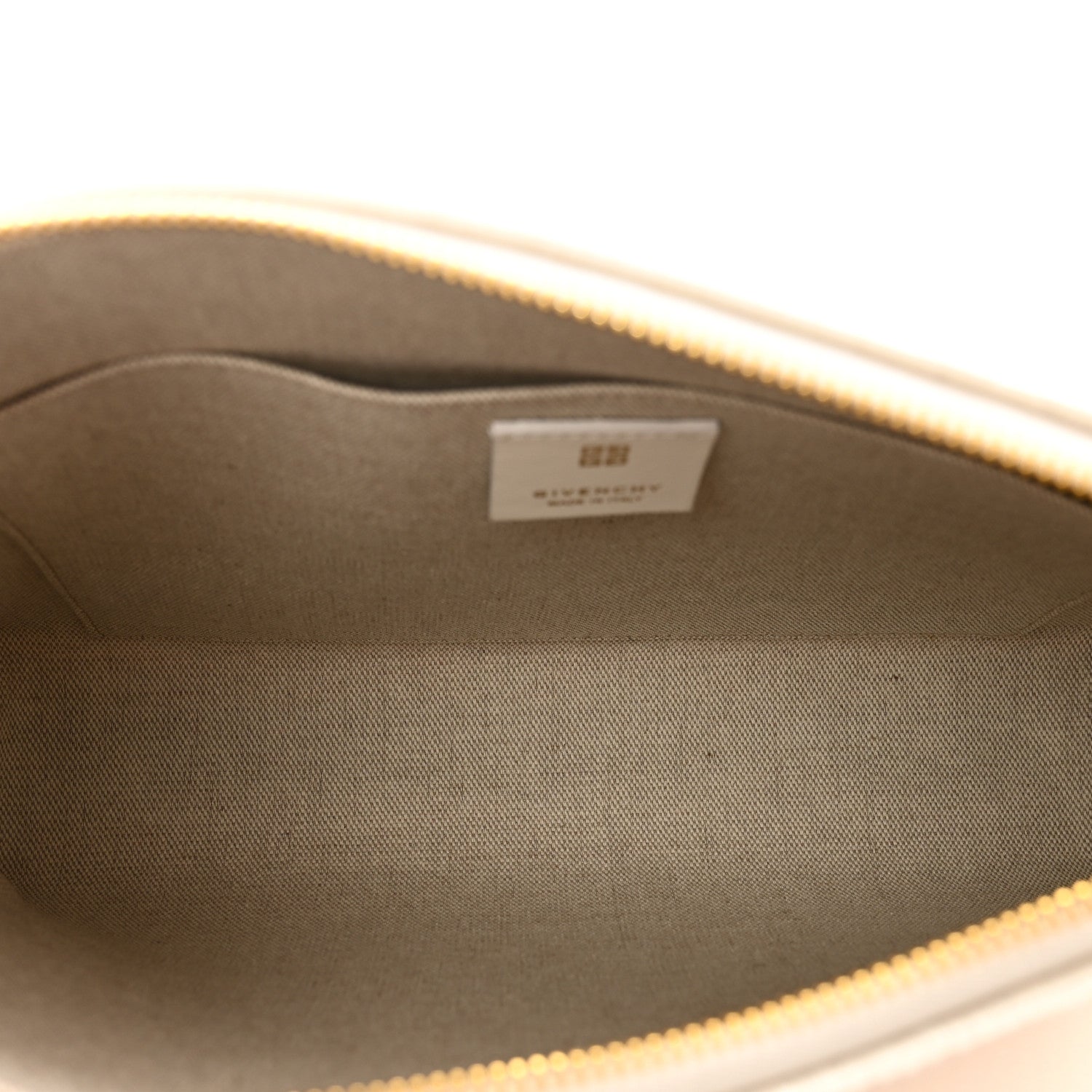 Givenchy Raffia Large G-Pouch Wristlet Natural 5 of 7