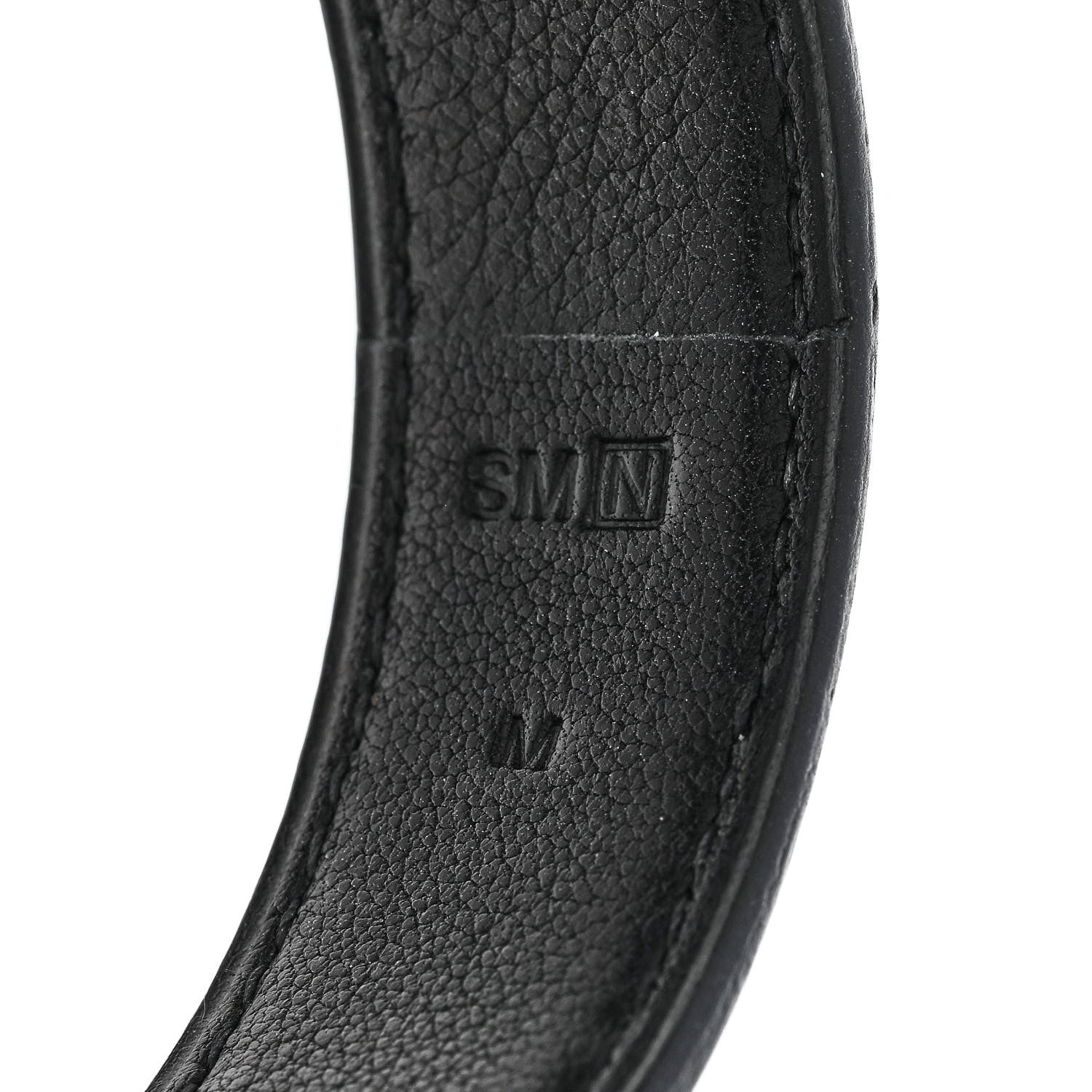 Hermes Shiny Alligator Small Astral Bracelet M Black 4 of 5