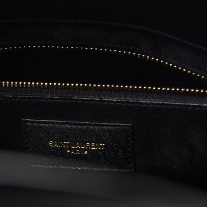 Saint Laurent Calfskin Large Sac De Jour Carryall Black 6 of 14