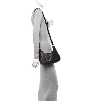 Gucci Goatskin Small Aphrodite Shoulder Bag Black 2 of 10