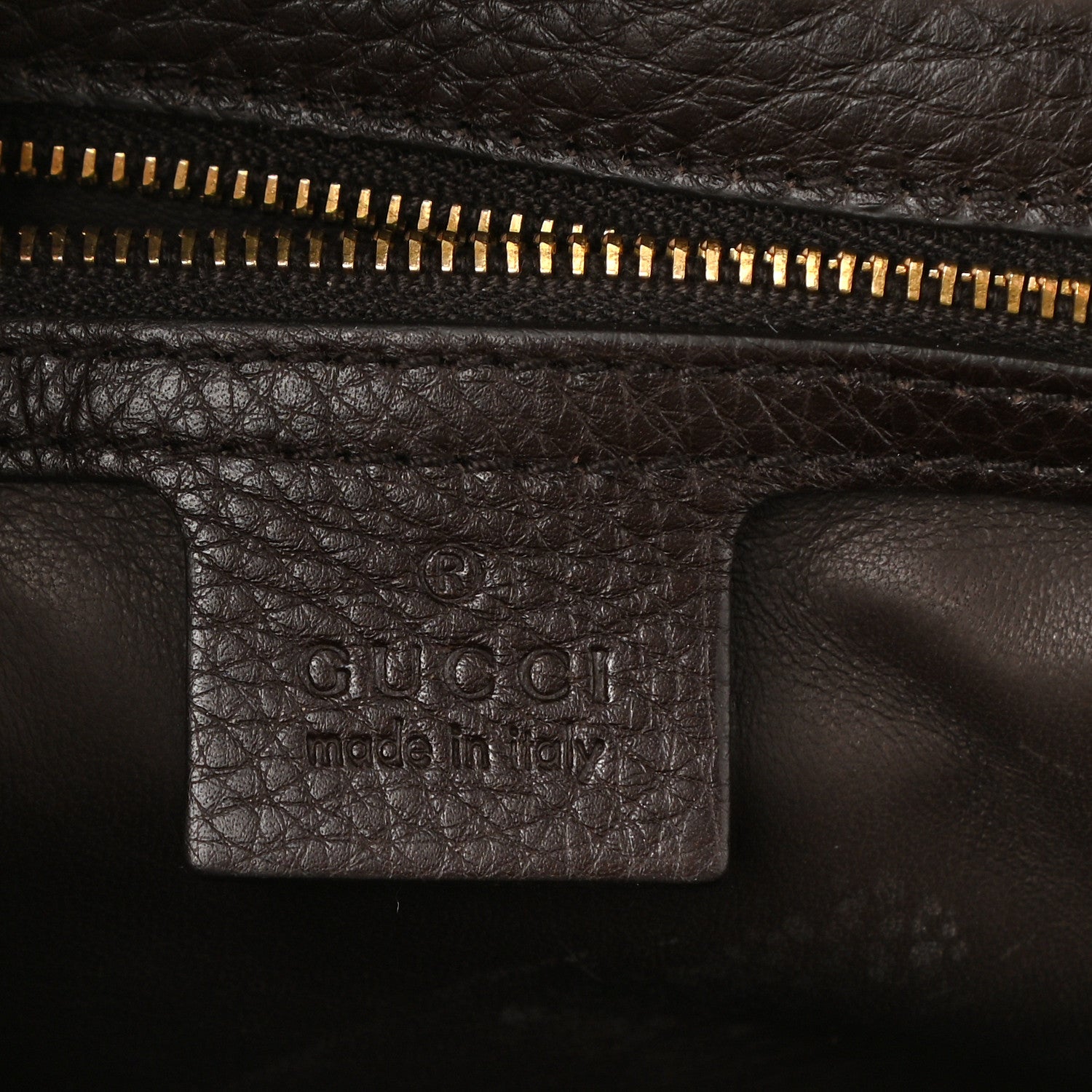 Gucci Calf Hair Jaguar Print Medium New Bamboo Top Handle Bag Brpwn 6 of 9