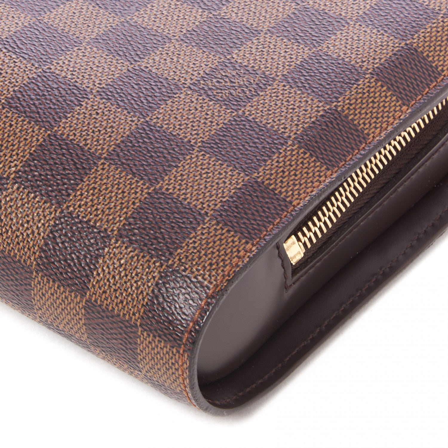 Louis Vuitton Damier Ebene Pochette Saint Louis Clutch 4 of 7