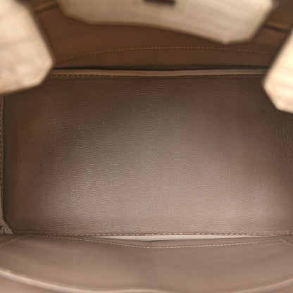 Hermes Matte Niloticus Crocodile Himalaya Birkin 30 Blanc 5 of 15