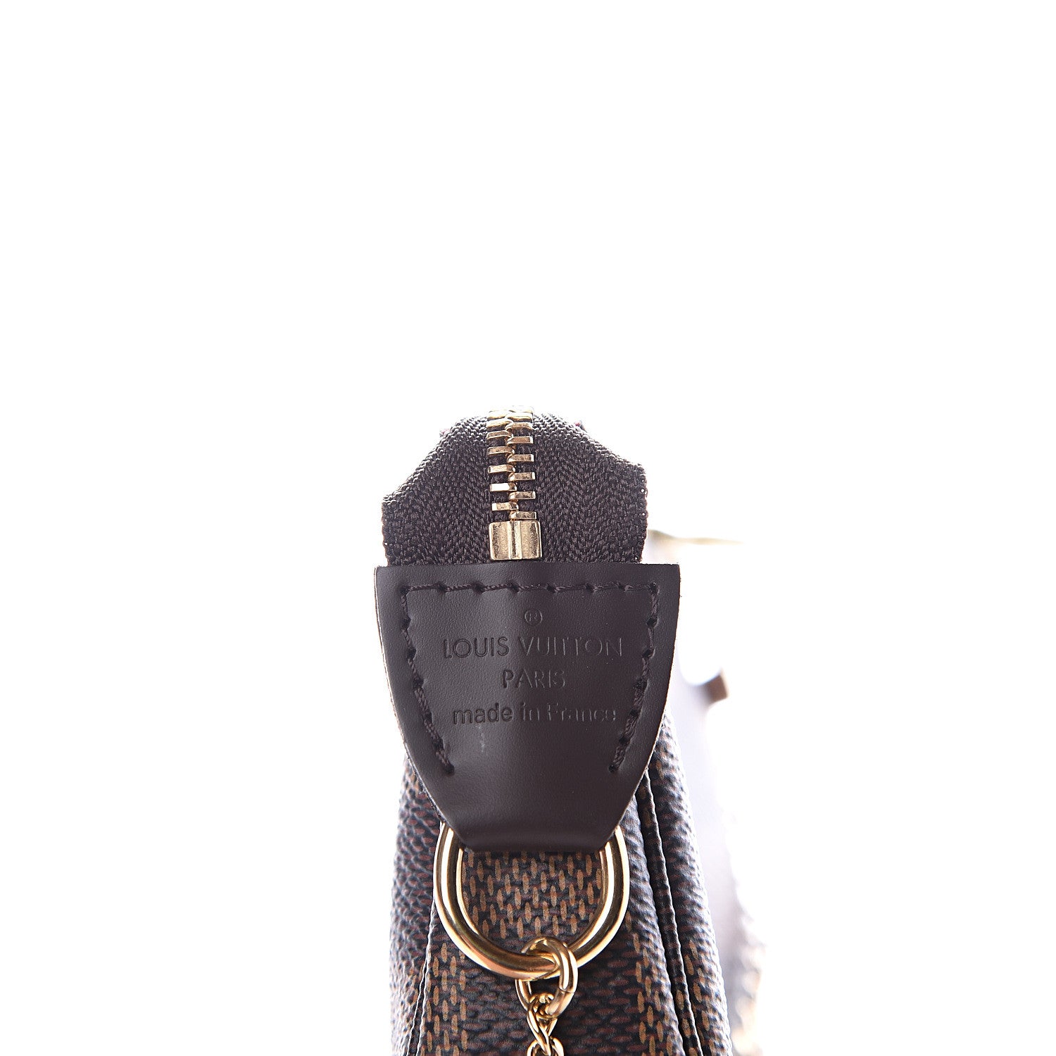 Louis Vuitton Damier Ebene Mini Pochette Accessories 8 of 9