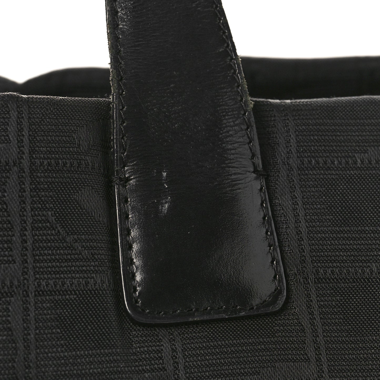 Nylon Medium Travel Tote Black