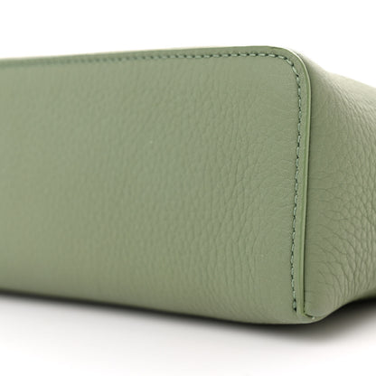 Loro Piana Grained Calfskin L19 Extra Pocket Pouch Sage Brush Leaves 9 of 9