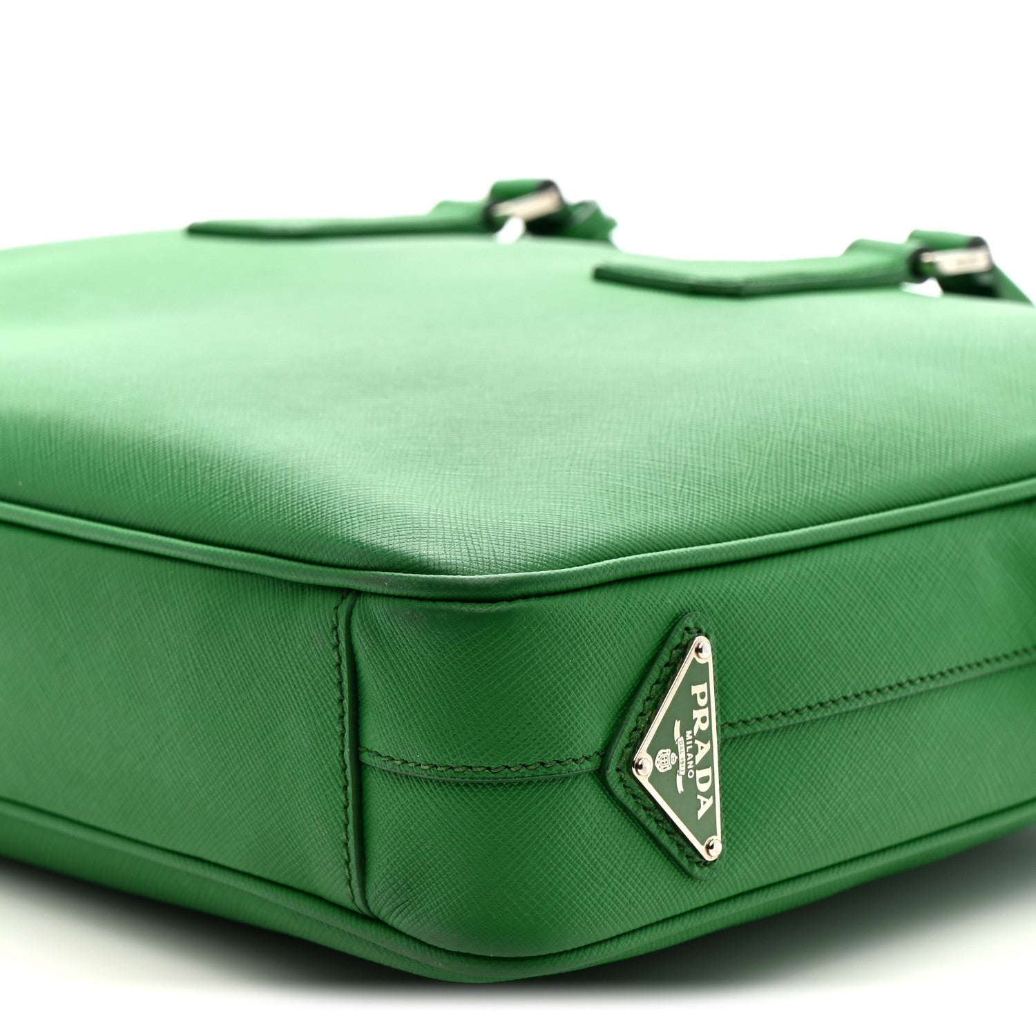 Prada Saffiano Travel Briefcase Mango 10 of 16
