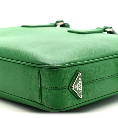 Prada Saffiano Travel Briefcase Mango 10 of 16