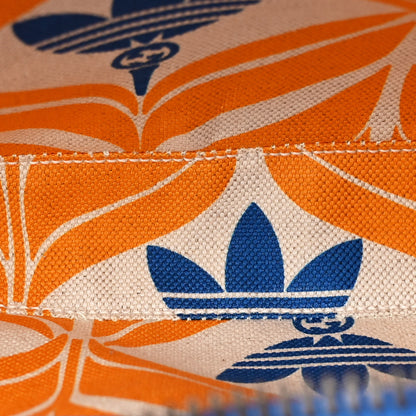 Gucci X ADIDAS Textured Dollar Calfskin Belt Bag Blue 5 of 10