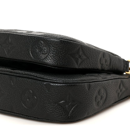 Louis Vuitton Empreinte Monogram Giant Multi Pochette Accessories Black 11 of 12