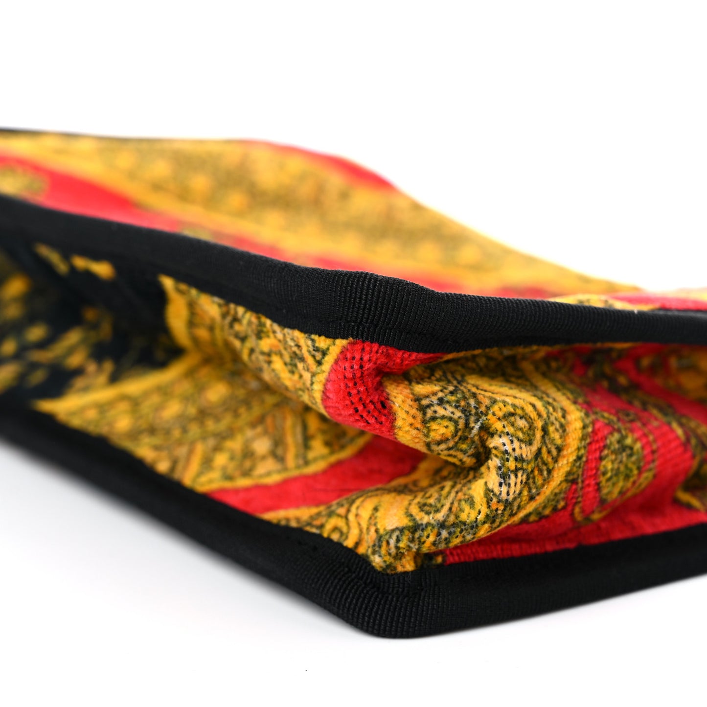 Baroque Print Icon Pouch Red
