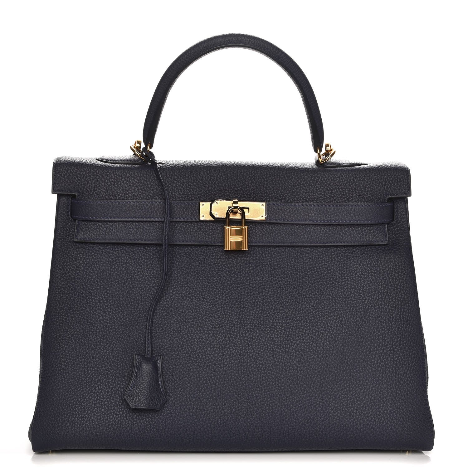 Hermes Togo Kelly Retourne 35 Bleu Nuit 1 of 34