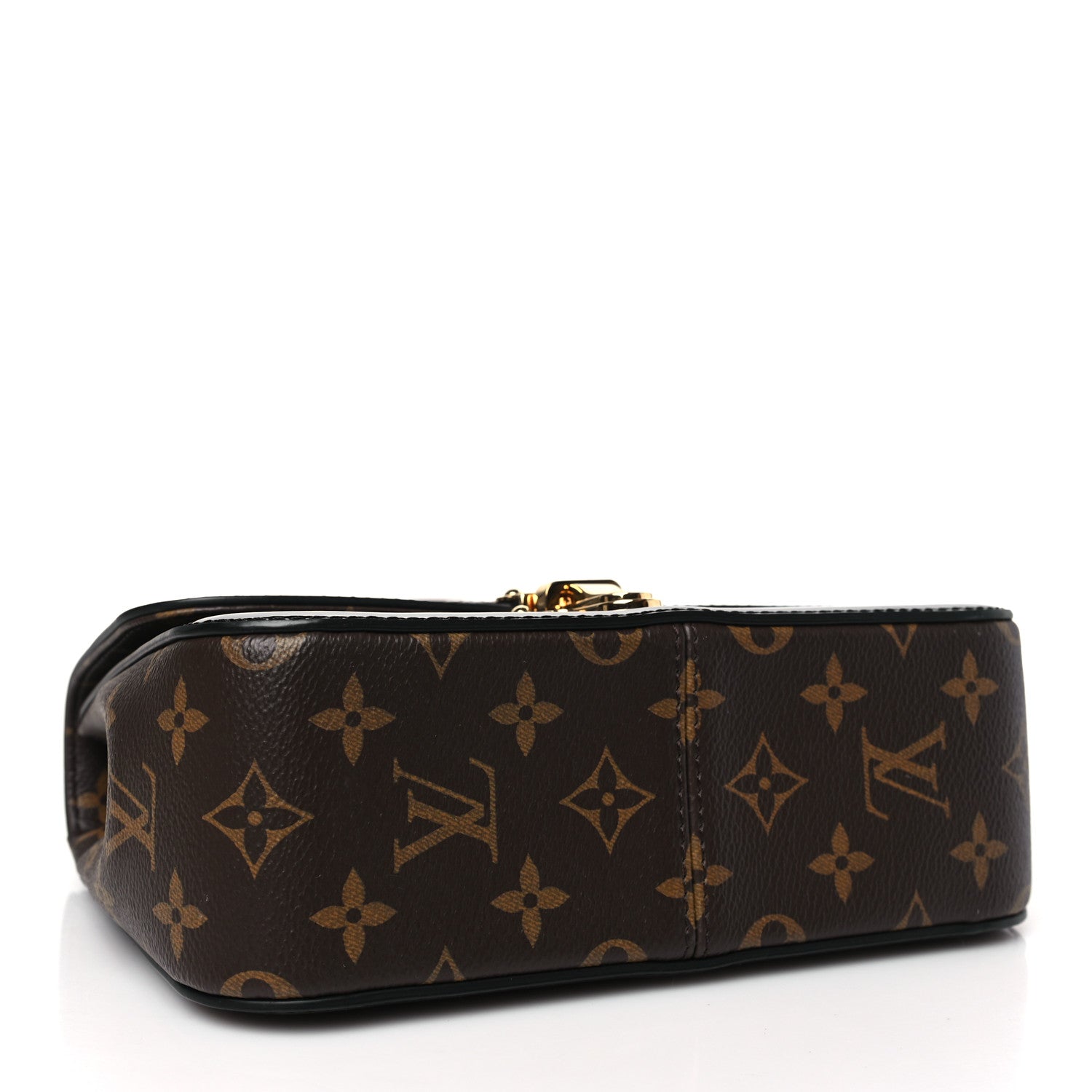 Louis Vuitton Patent Calfskin Monogram Cherrywood BB Black 4 of 8