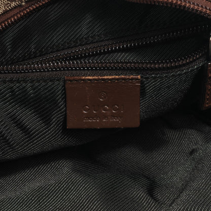 Gucci Monogram GG Flight Small Crossbody Bag Ebony 6 of 7