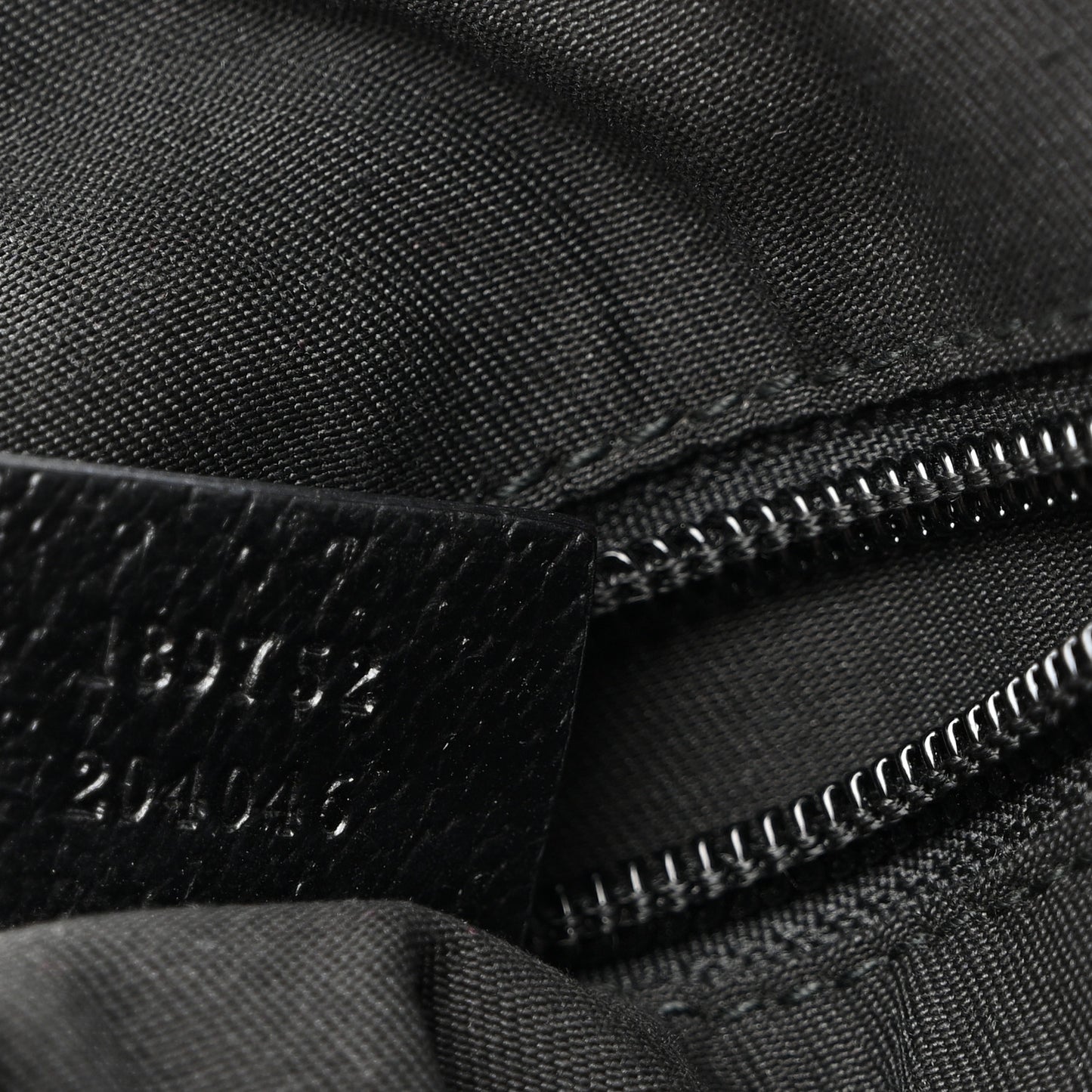 Monogram Web Medium Half Moon Hobo Black