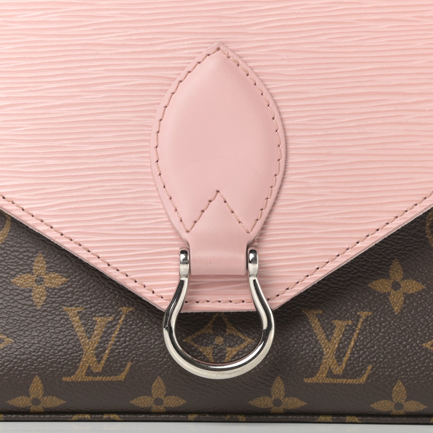 Monogram Epi Saint Michel Rose Ballerine