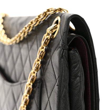 Chanel Lambskin Quilted Small Double Flap Black 13 of 13