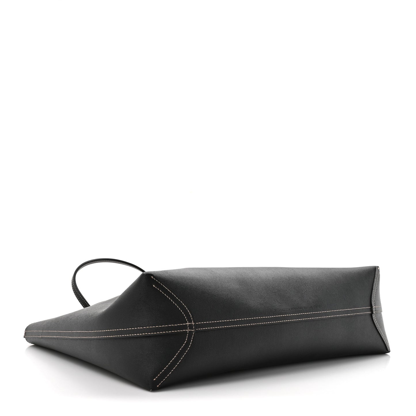 Calfskin GG Supreme Monogram Medium Reversible Tote Black