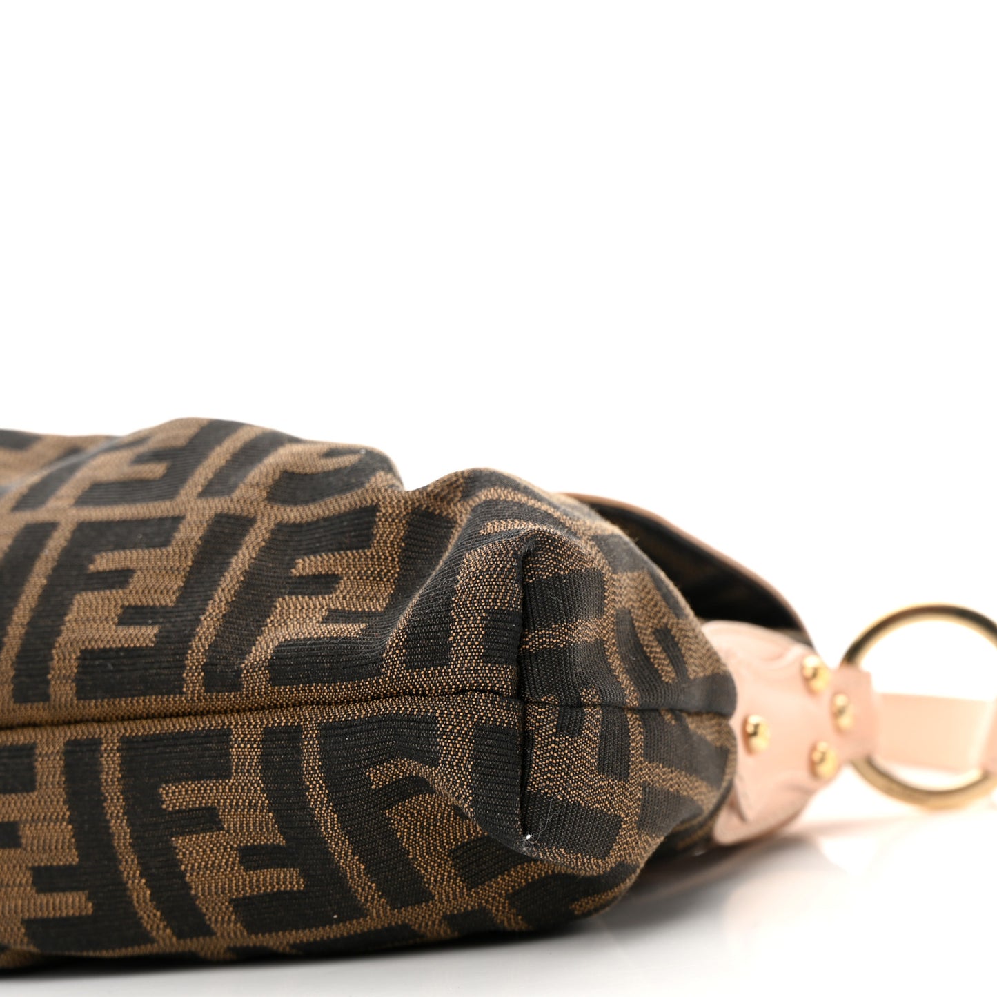 Zucca Cuoio Lucido Small Chef Shoulder Bag Tobacco Bois de Rose