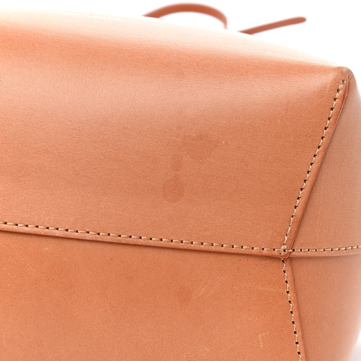 Mansur Gavriel Vegetable Tanned Calfskin Mini Bucket Bag Camello Antico 10 of 10