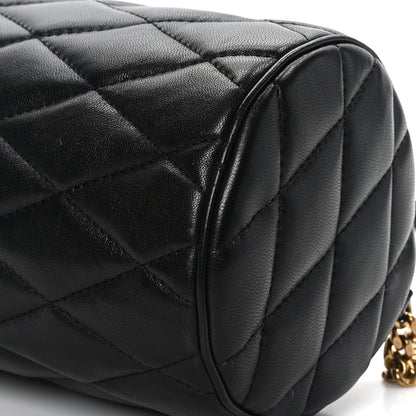 Saint Laurent Lambskin Monogram Small Sade Tube Bag Black 9 of 9